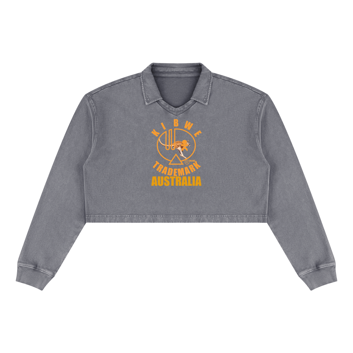 Women’s Vintage Wash Crop Sweatshirt