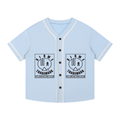 Contrast Piped Button-Up Jersey