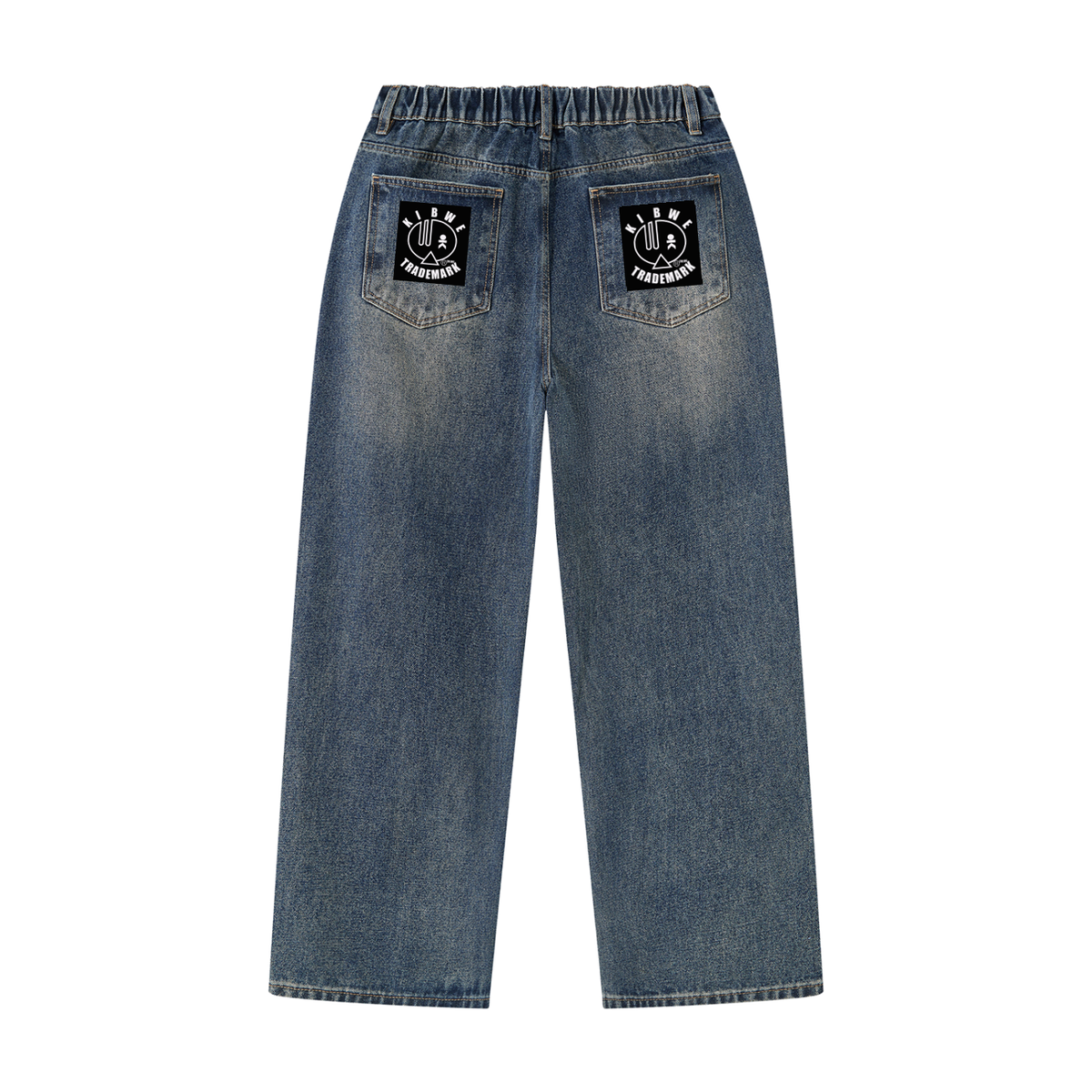 Men's Vintage Wash Denim Jeans