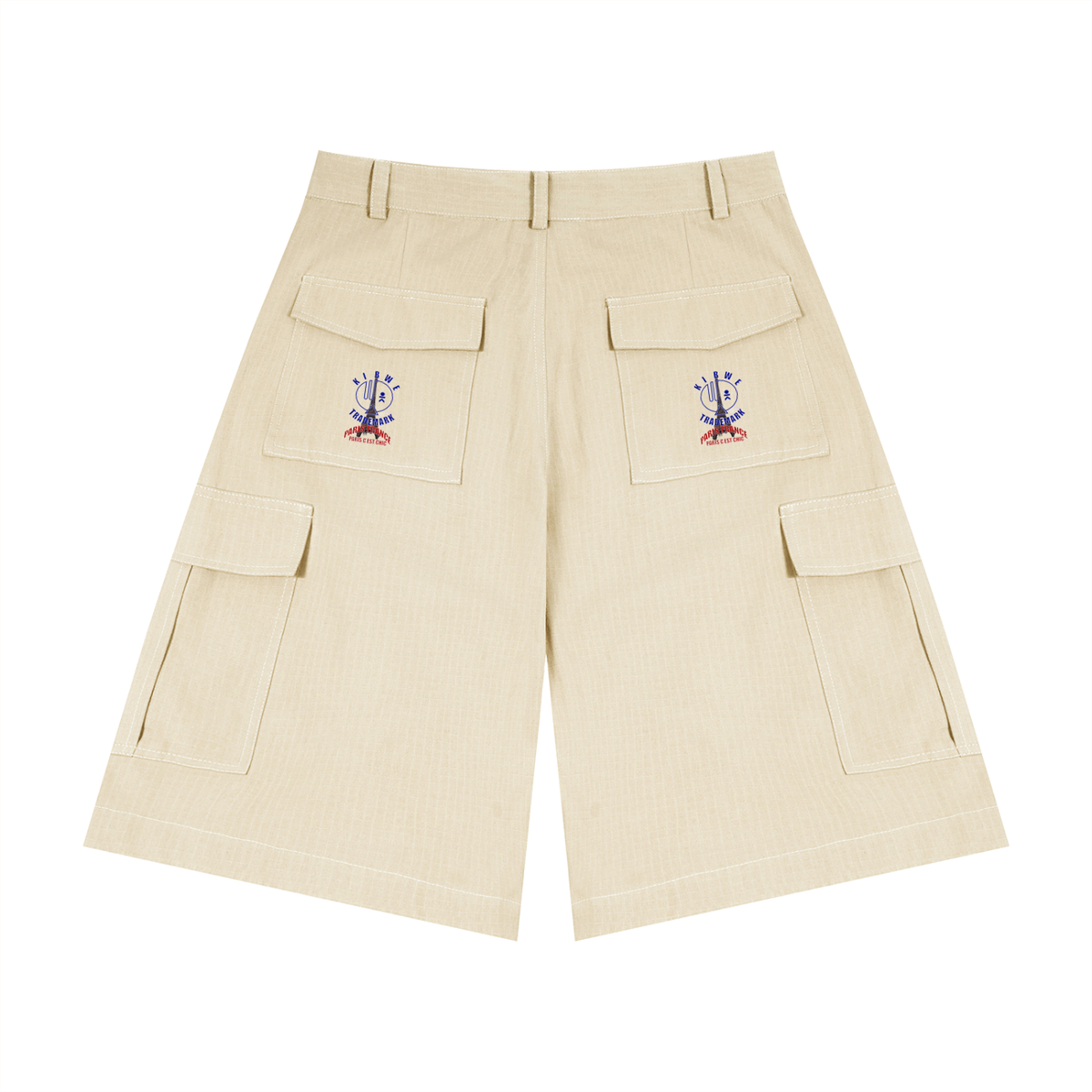 Unisex Woven Cargo Shorts